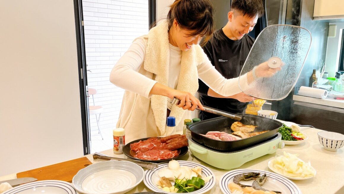 超實用多功能電烤盤推薦，居家烤肉超方便，清洗更輕鬆！｜AIWA 愛華 4L 電烤盤 AI-DKL02G
